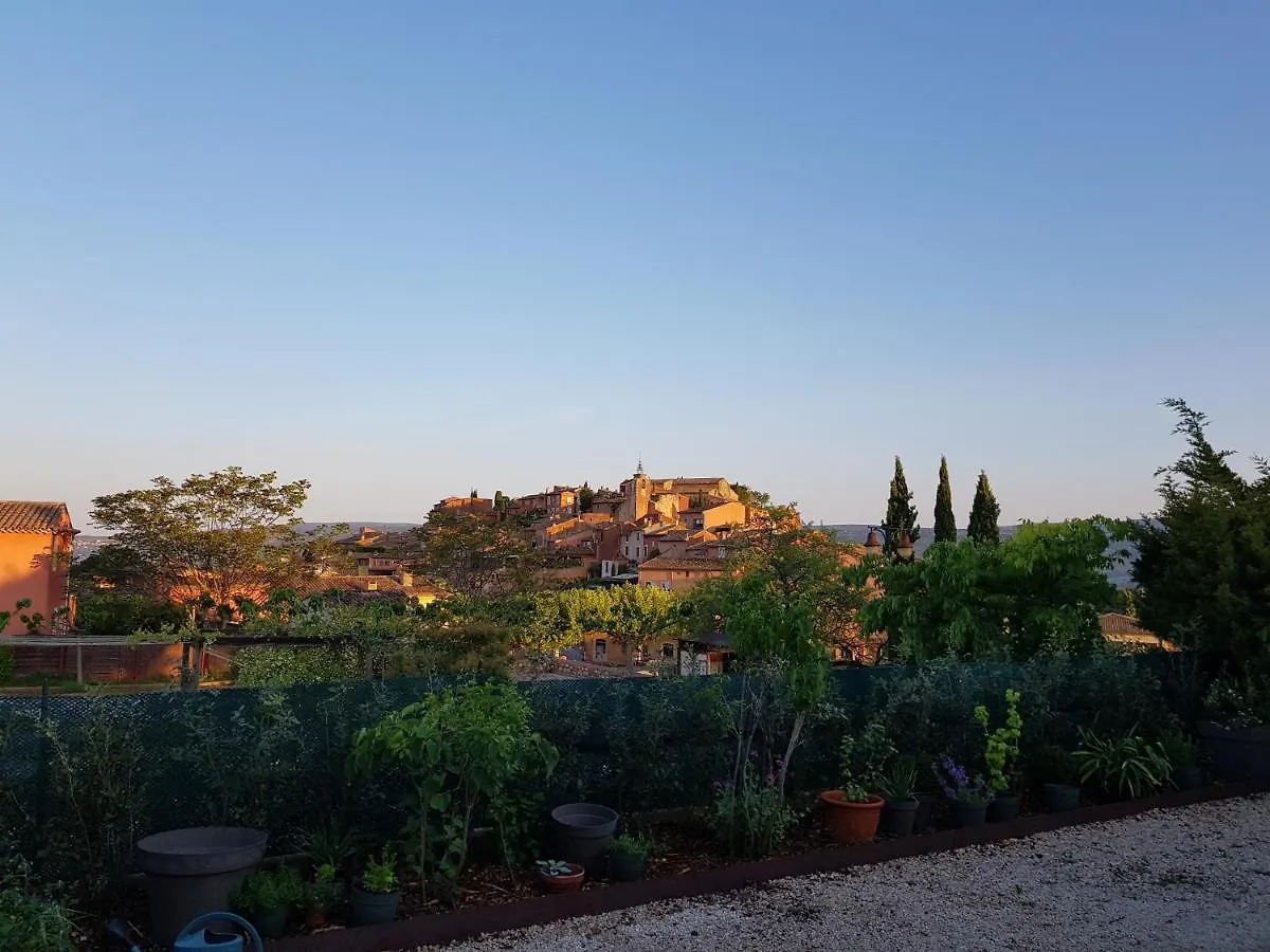 Bed & Breakfast Chambre Du Sentier Des Ocres Roussillon